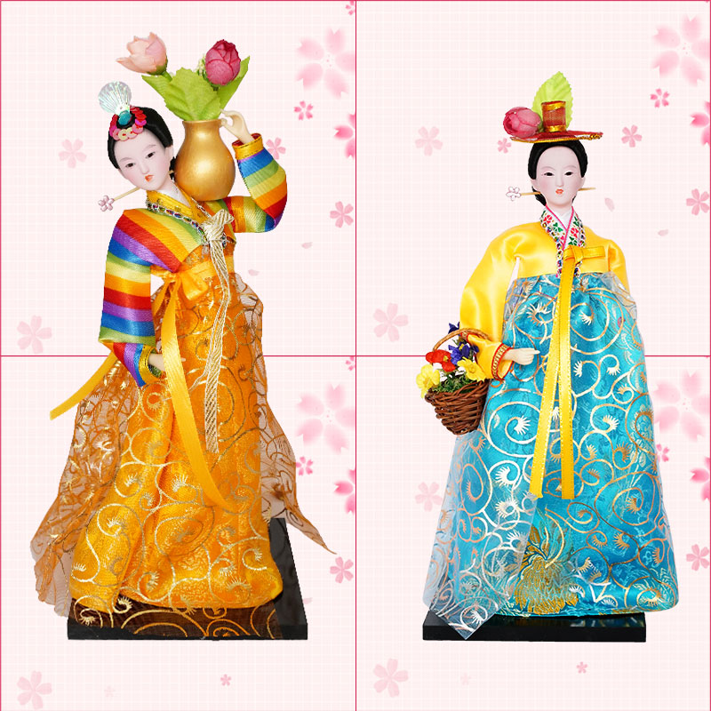한국 국가 인형 결혼식 창의적 공예, 책상 사무실 장식 - Korean Lifestyle Items 리뷰 및 가격