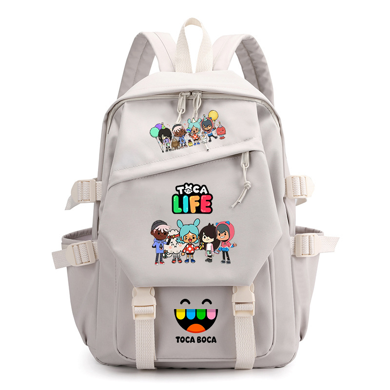 Toca Life World 프린트 배낭 어린이 학교  - Korean Student Lifestyle 리뷰 및 가격