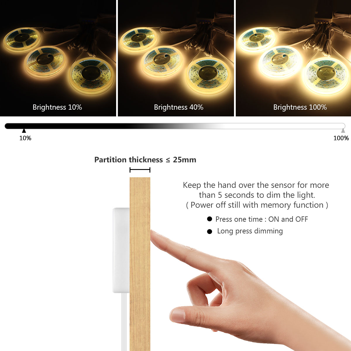 캐비닛 컬렉션 디스플레이 아래 COB LED 스트립 라 - Philips Bulb Hue 리뷰 및 가격